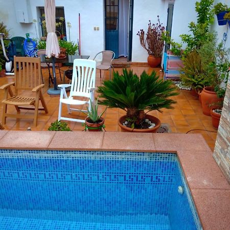 Acogedora Casa De Pueblo Con Piscina Vila Fuenteheridos Exterior foto
